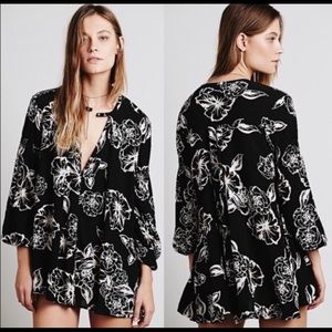 Free People flowing tunic dress